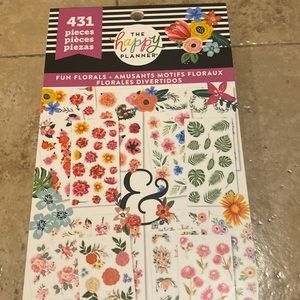 Happy planner Fun Florals sticker book